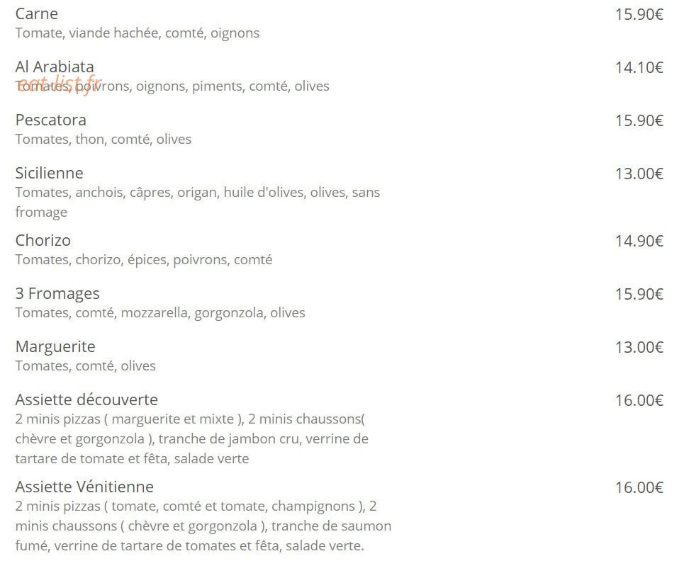 La Nonna — carte page 8