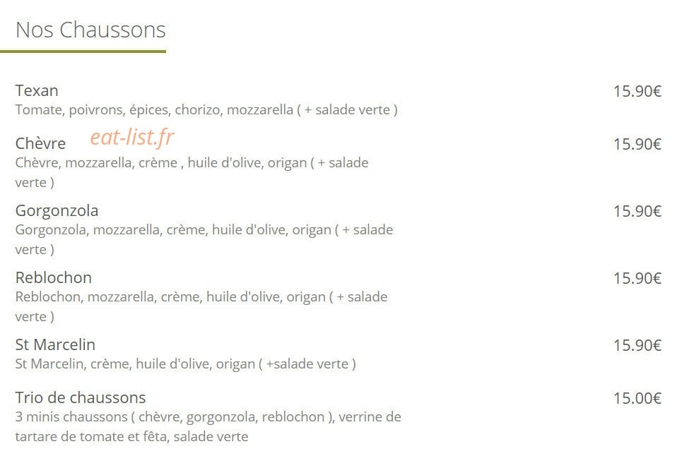 La Nonna — carte page 9