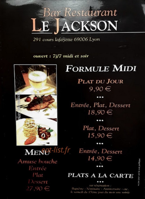 Le Jackson — carte page 1