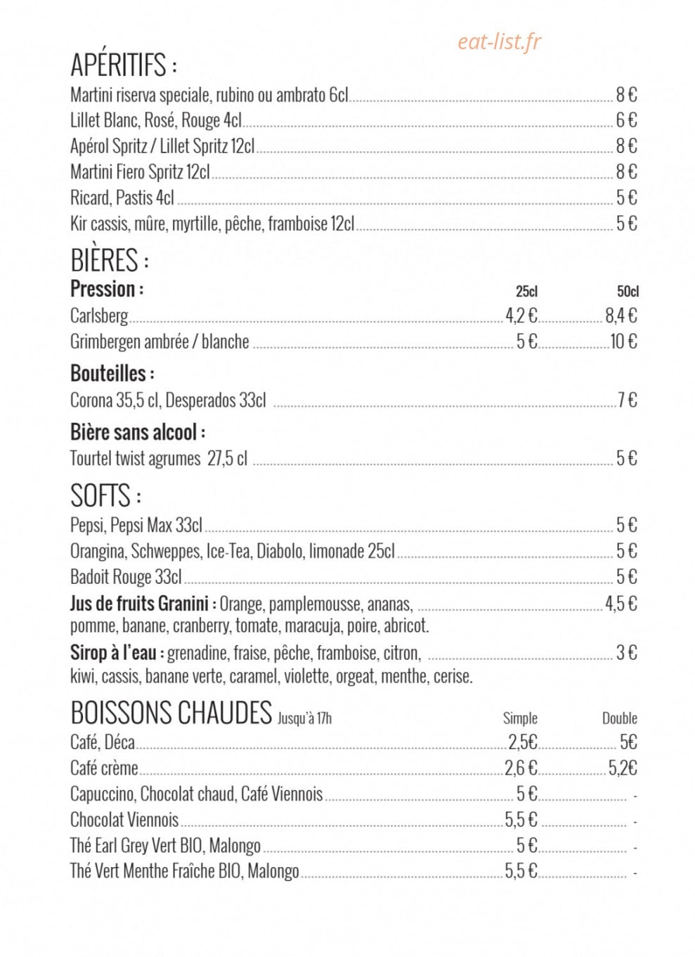 Le Plan B — carte page 9