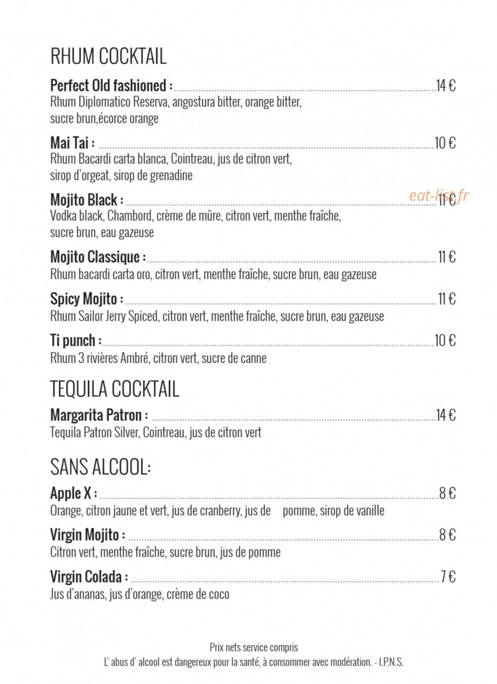 Le Plan B — carte page 4