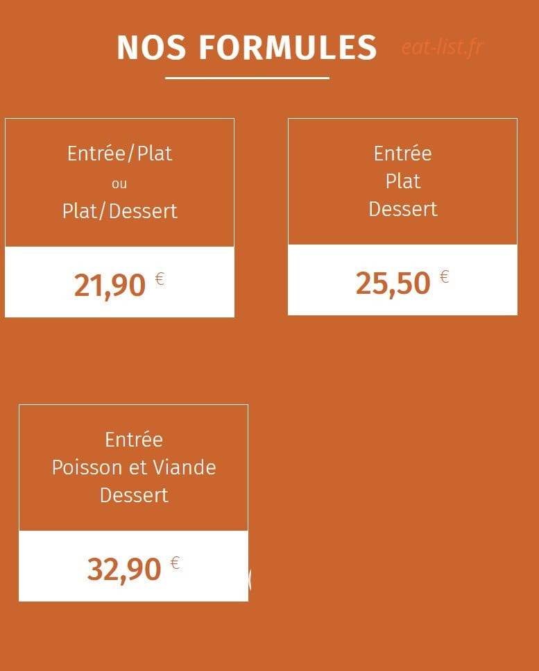 Le Simple Goût Des Choses — carte page 3