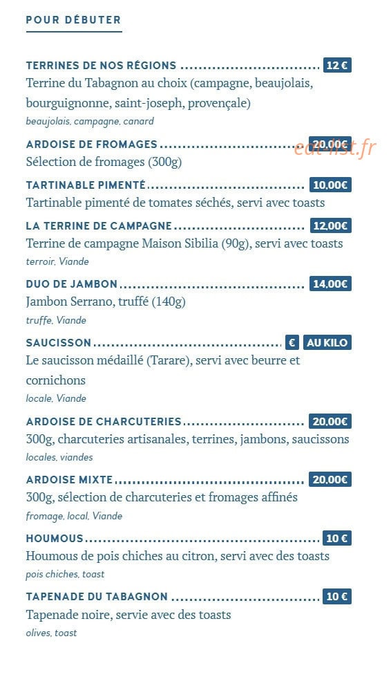 Le Tabagnon du 6 — carte page 1