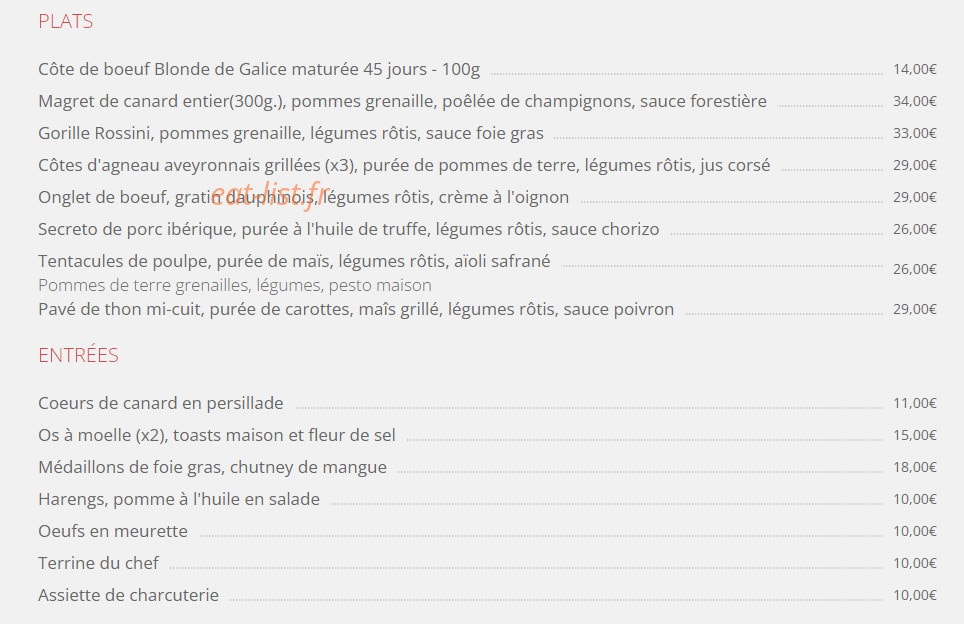 Les Oies Sauvages — carte page 1