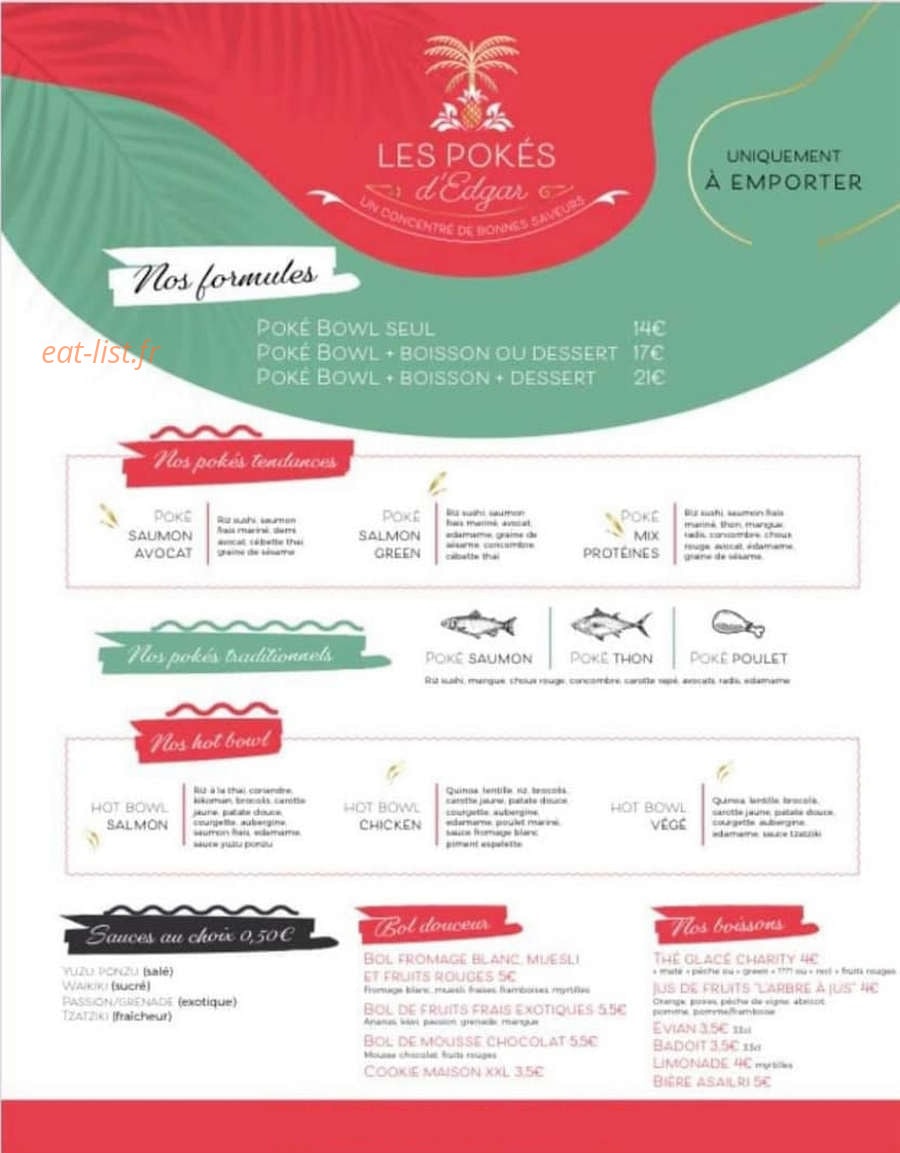 Les Pokés D'Edgar — carte page 1