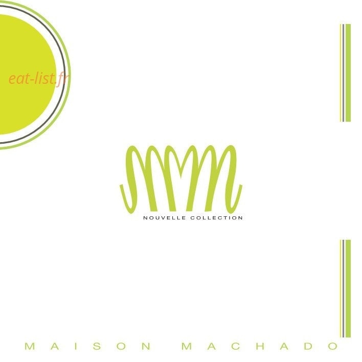 Maison Machado — carte page 11