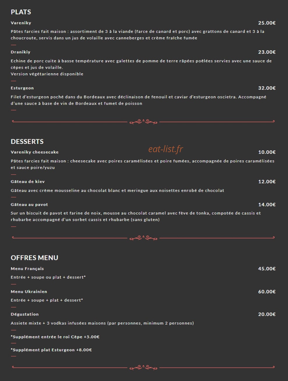 Malva — carte page 2