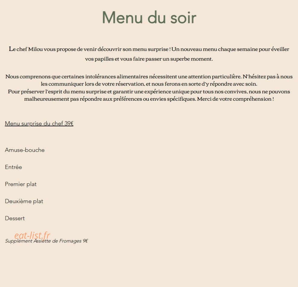 Milou — carte page 2