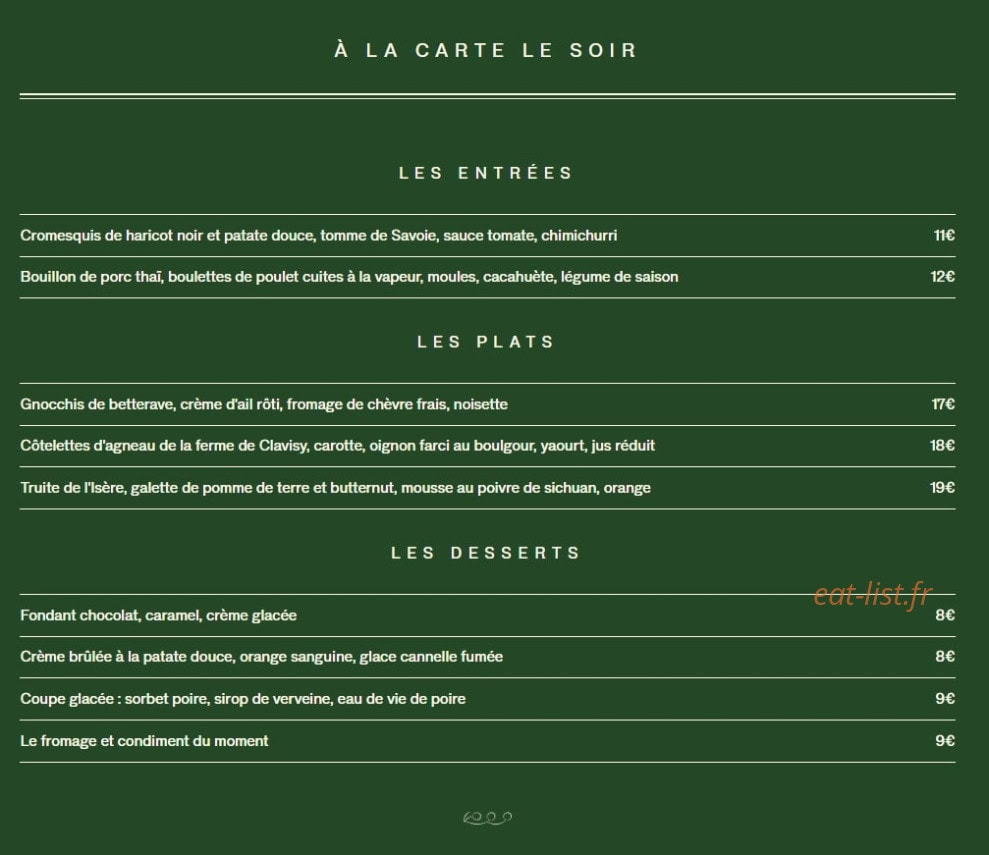 Milprée — carte page 1