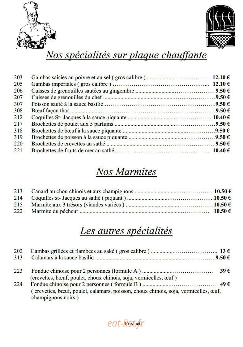 Nouveau Pavillon — carte page 1