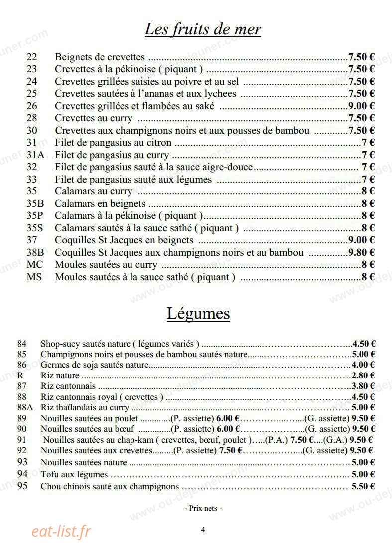Nouveau Pavillon — carte page 3