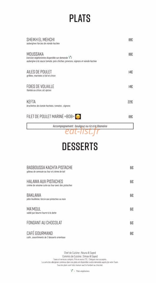 O Zaa'tar — carte page 2