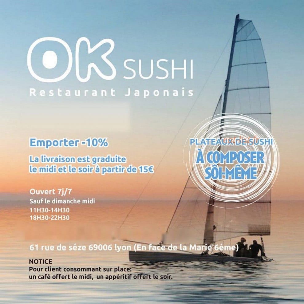 Oksushi — carte page 1