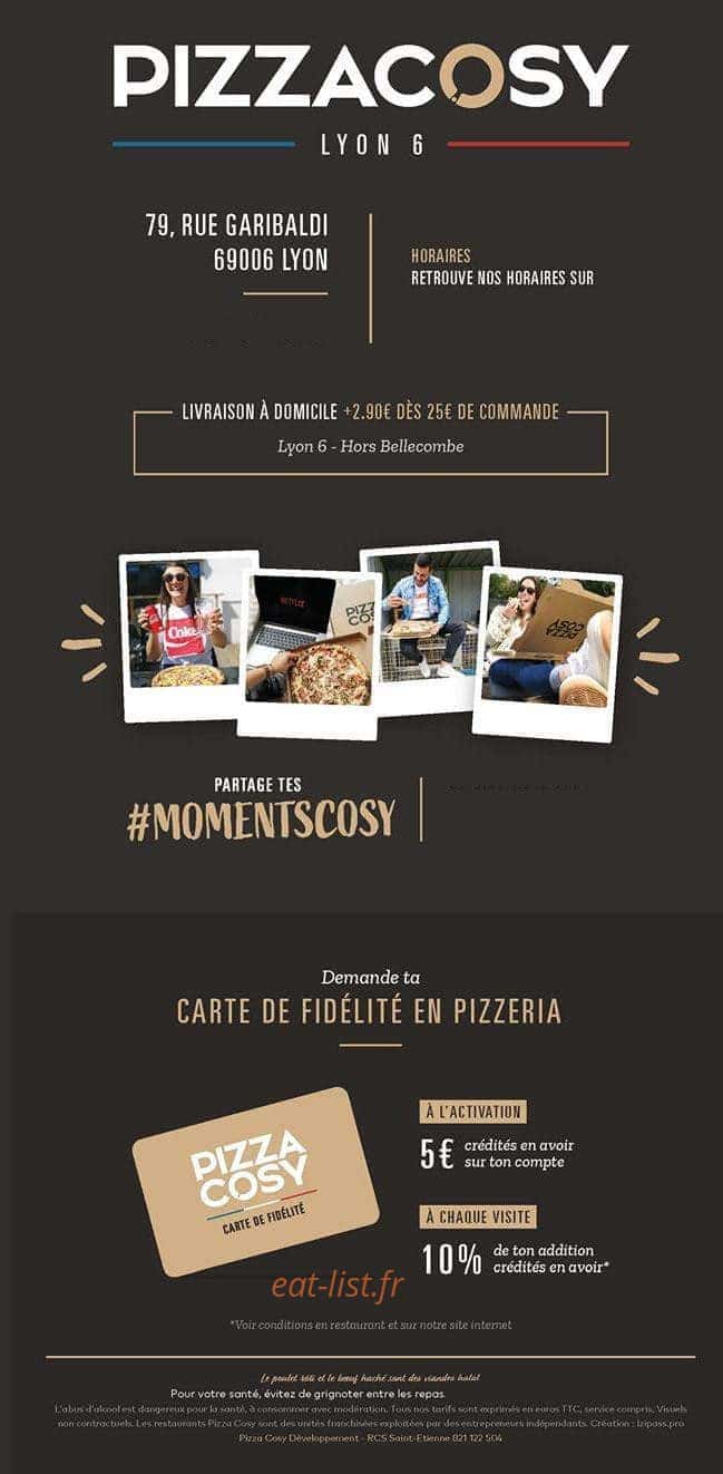 Pizza Cosy — carte page 6