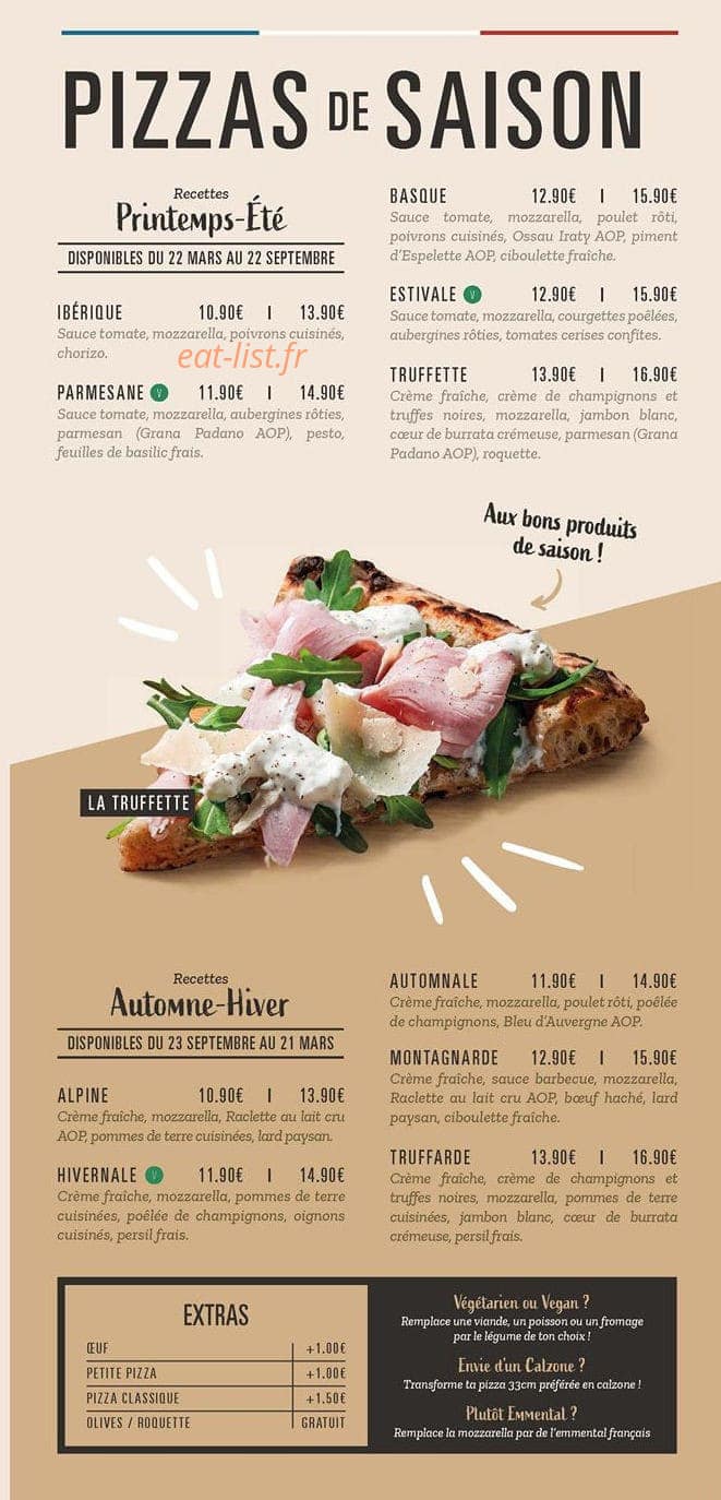 Pizza Cosy — carte page 4