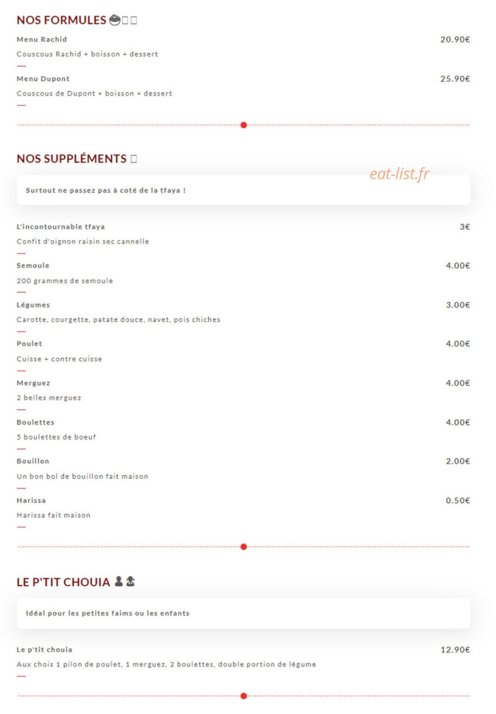 Rachid Dupont — carte page 2