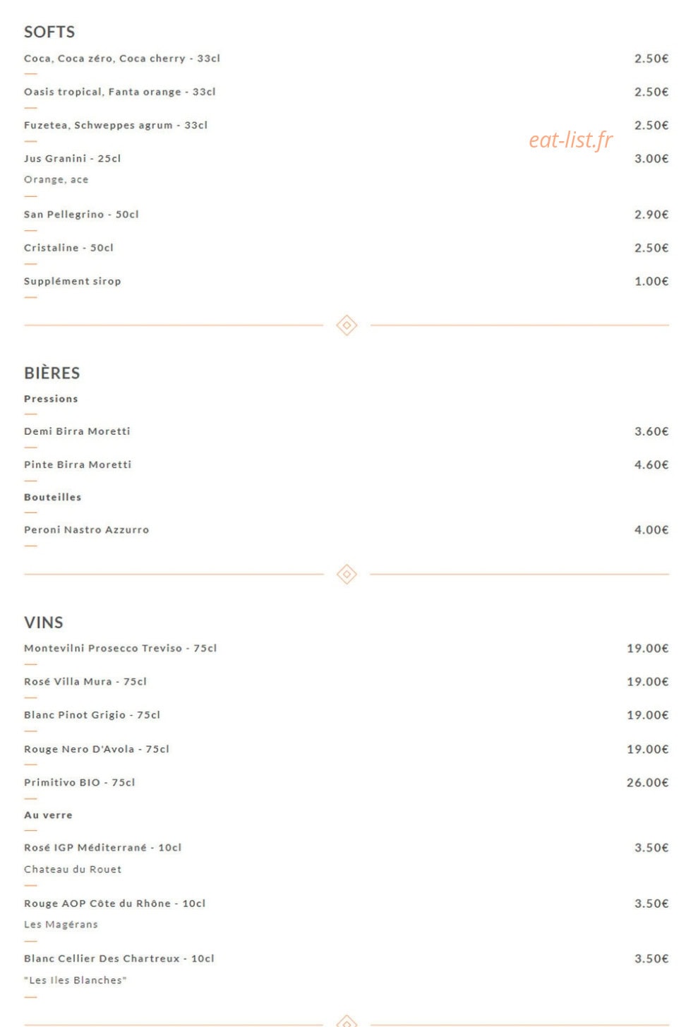 Rosajo — carte page 3