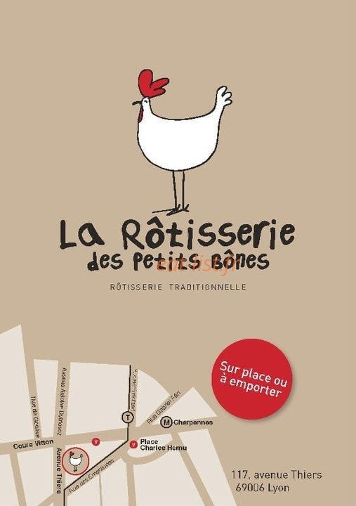 Rotisserie Les Petits Bônes — carte page 1