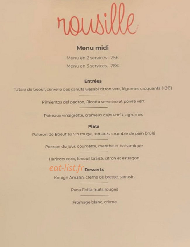 Rousille — carte page 1