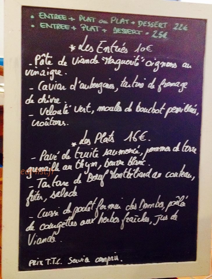 Sauf Imprévu — carte page 1