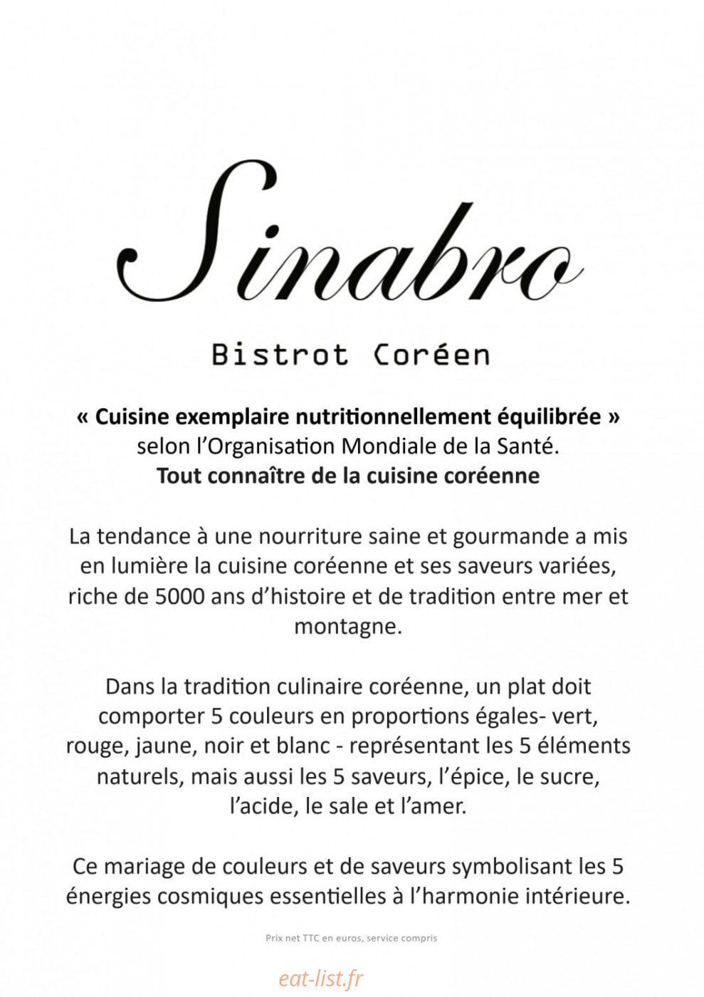 Sinabro — carte page 1