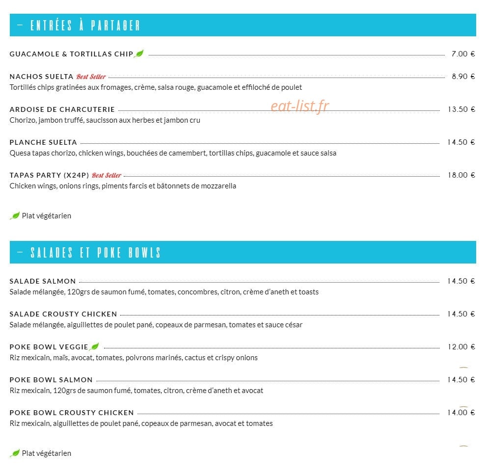 Suelta Verde — carte page 1
