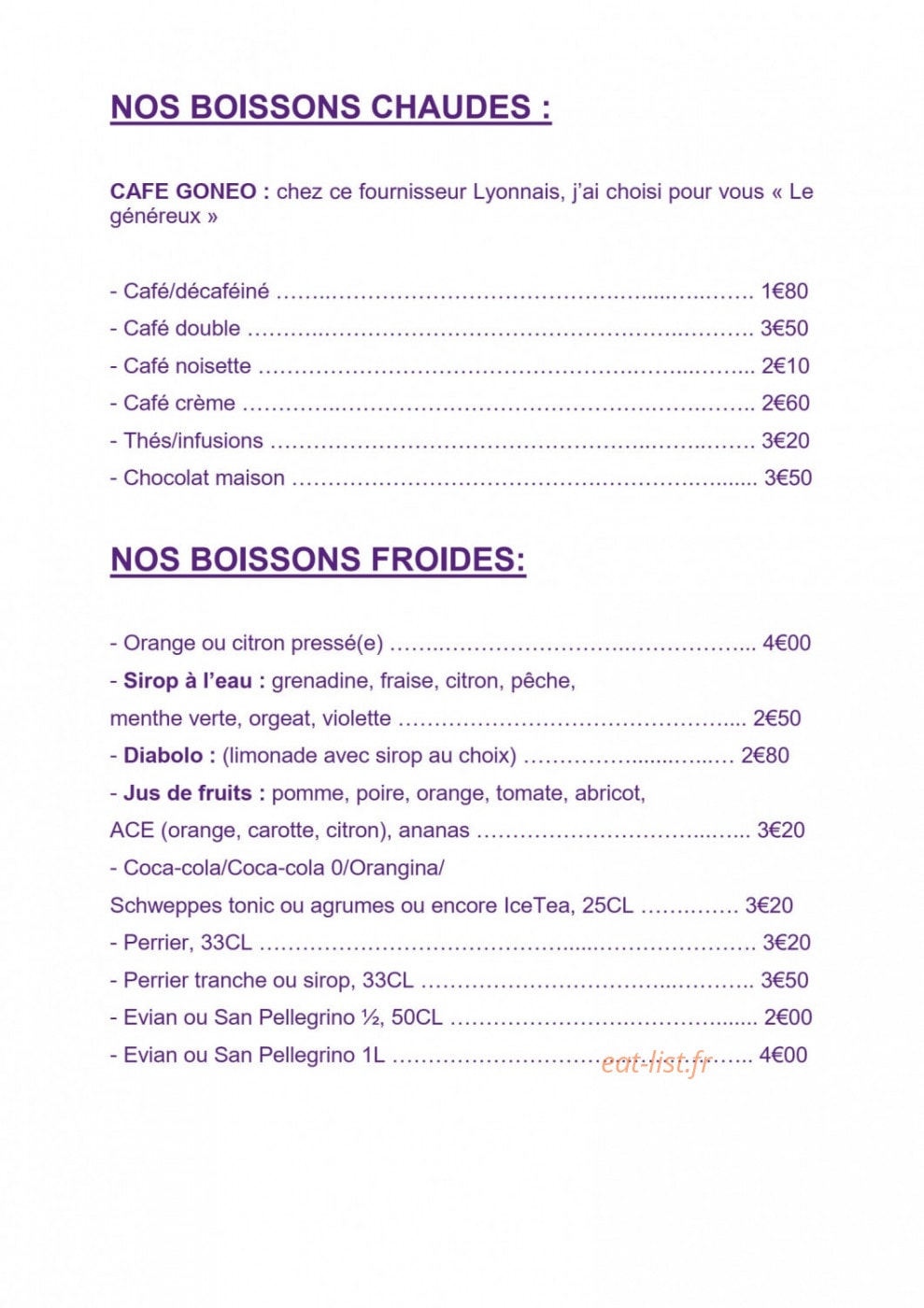 Tout est Tentant — carte page 4