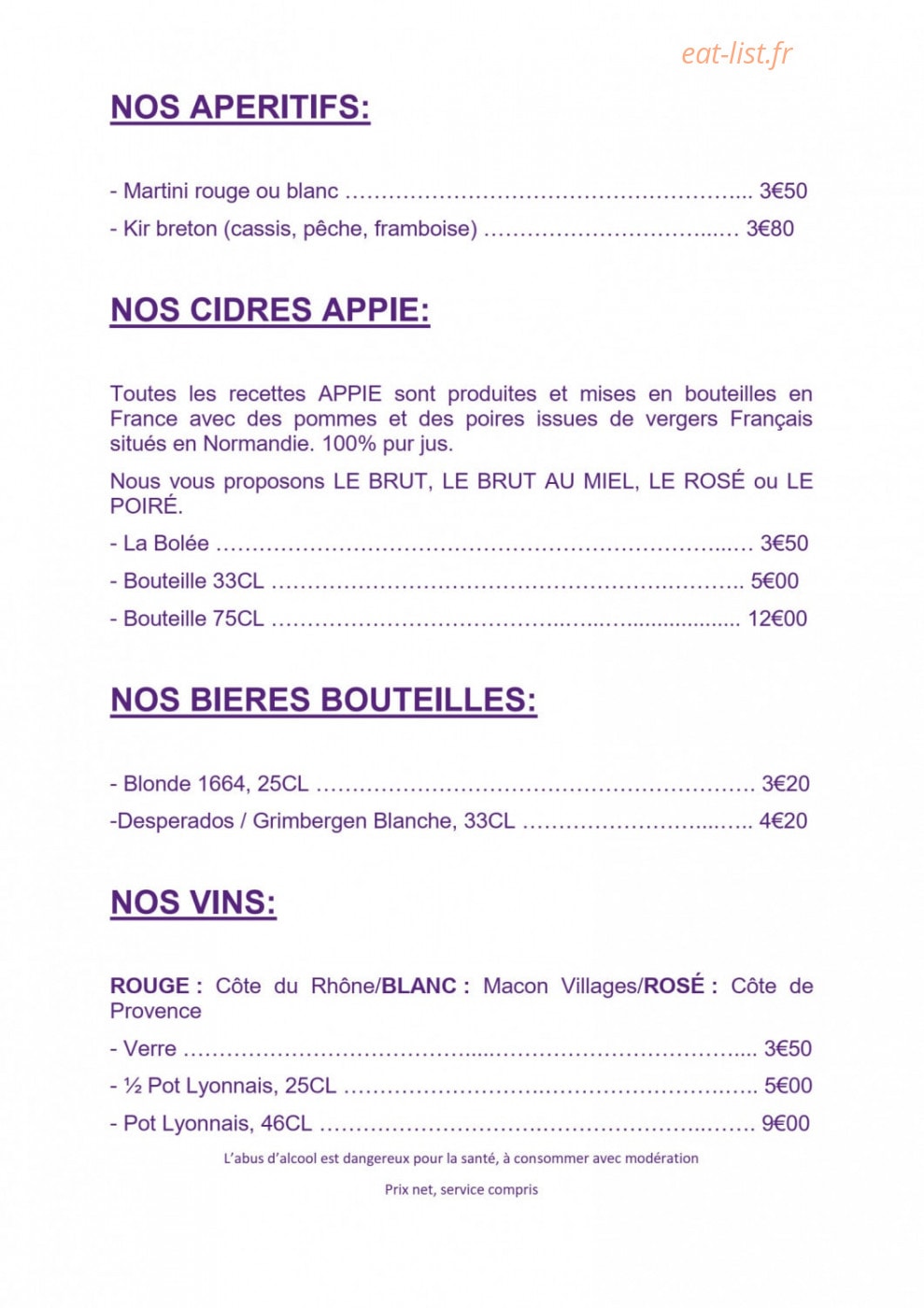 Tout est Tentant — carte page 5
