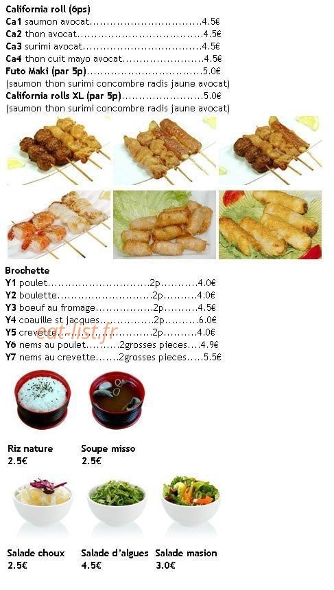 Yzumi — carte page 2