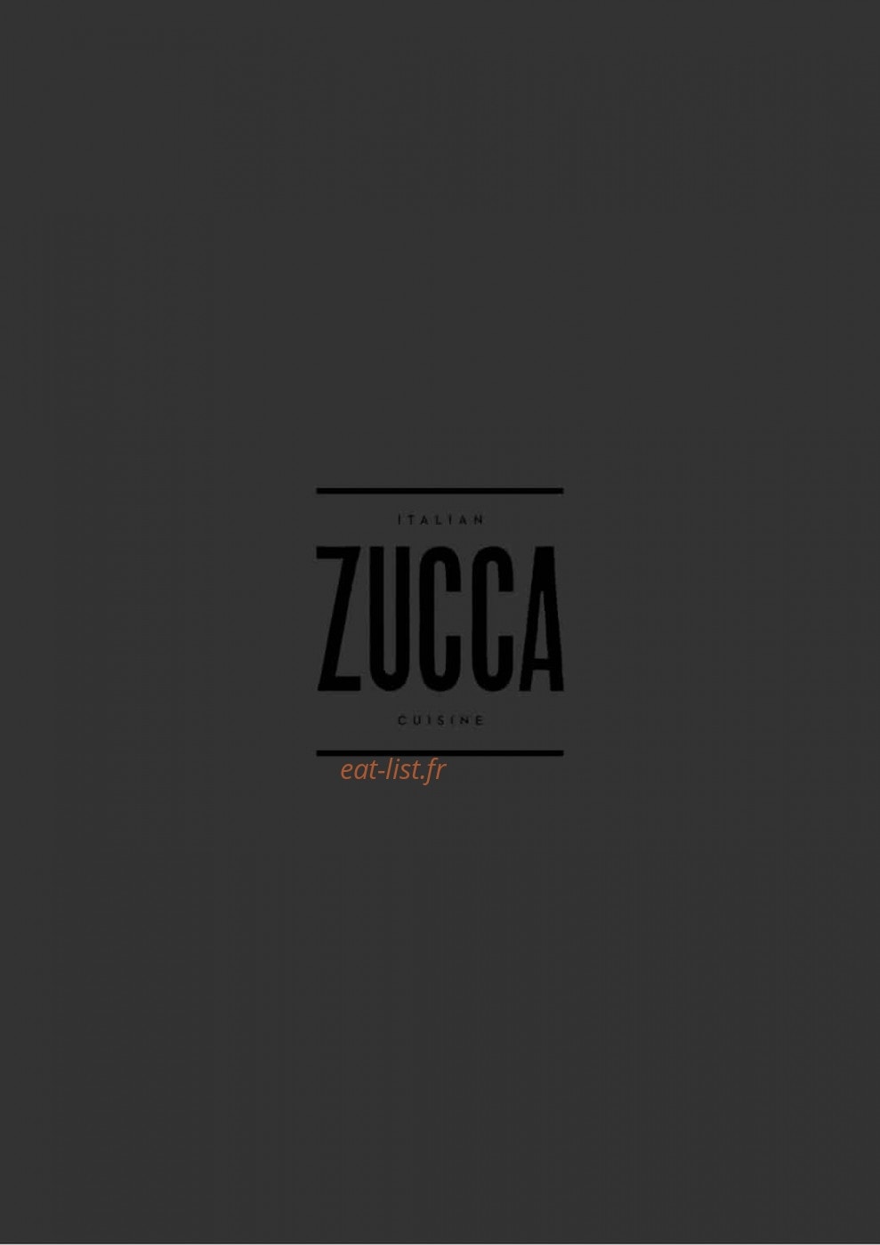 Zucca — carte page 1