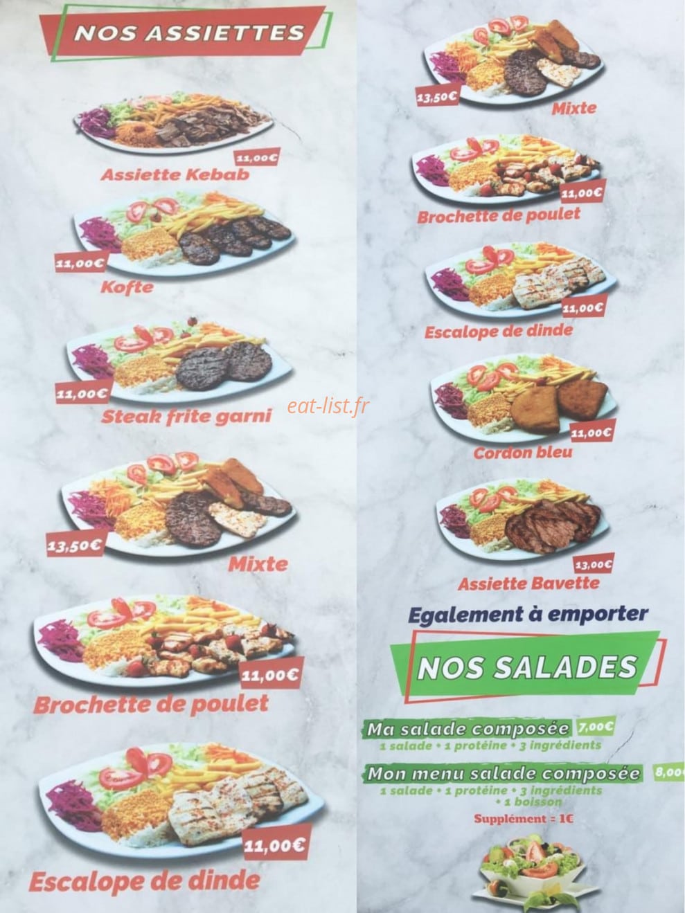 Andiamo Chez Charo — carte page 1