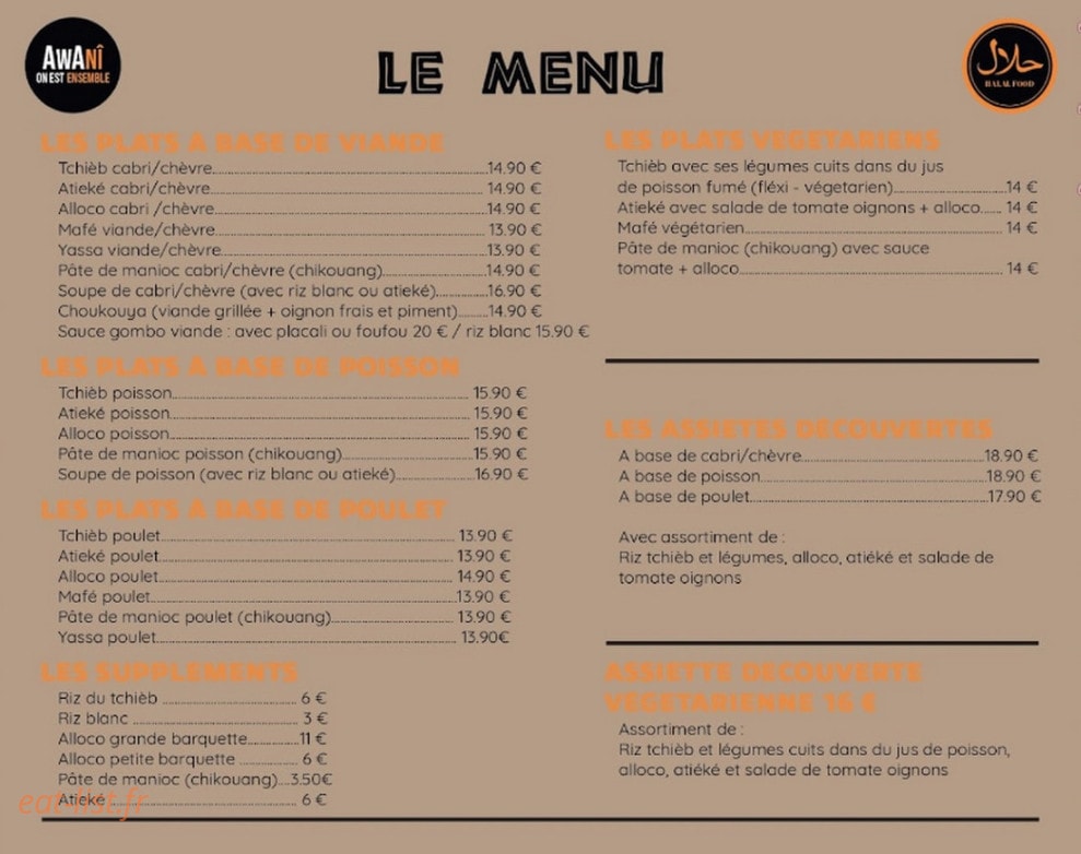 Awanî — carte page 2