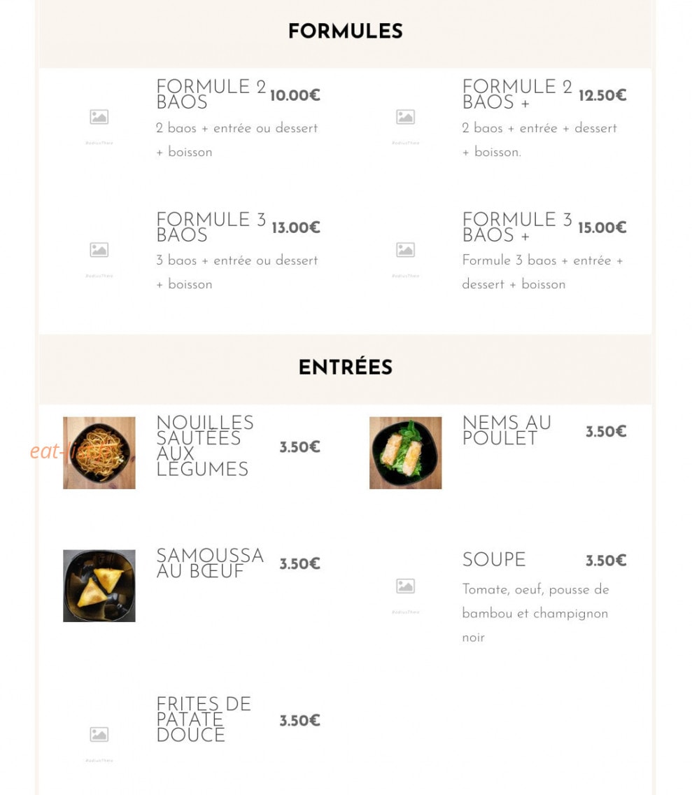 Baotime — carte page 2