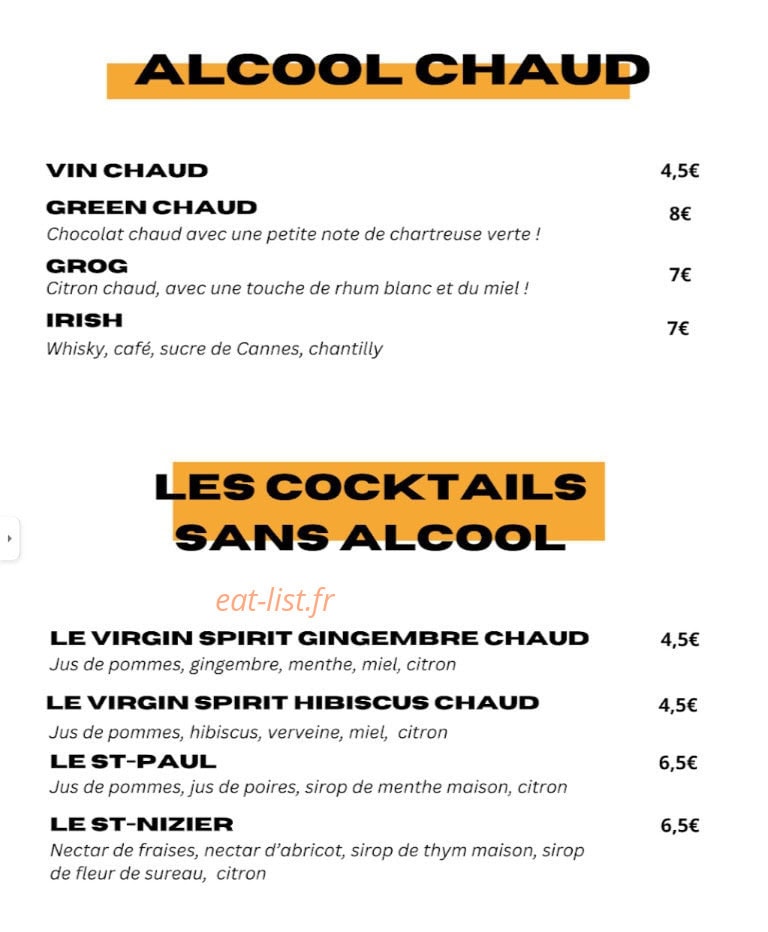 Bar le Semple — carte page 7