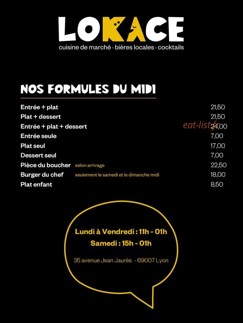 Brasserie Jaures — carte page 2