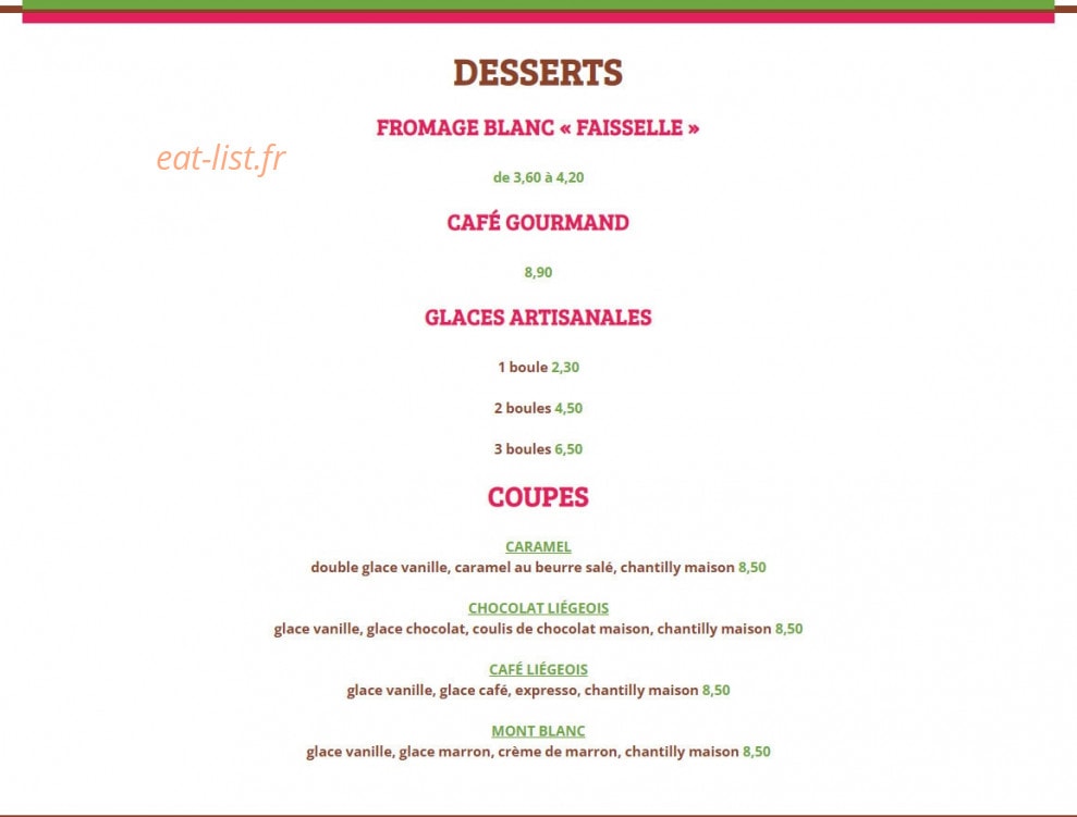 Caramel Salé — carte page 4