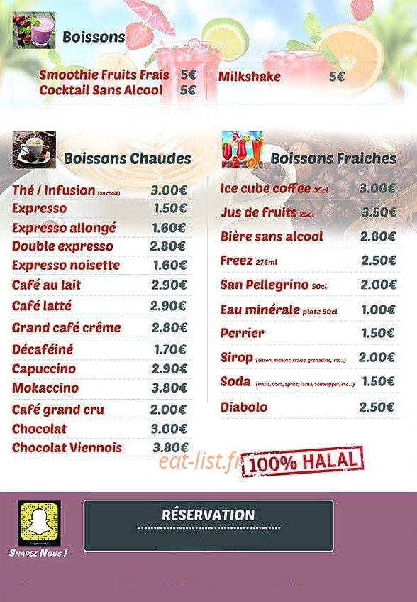Crepe Tower — carte page 4