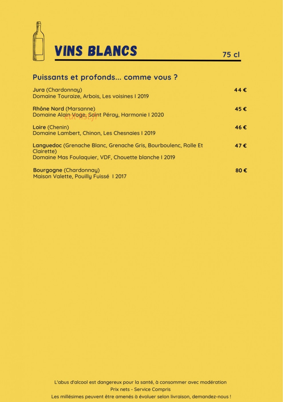 Croûton — carte page 6