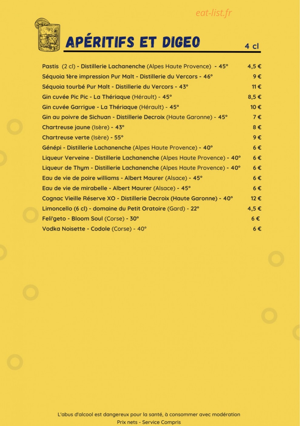 Croûton — carte page 8