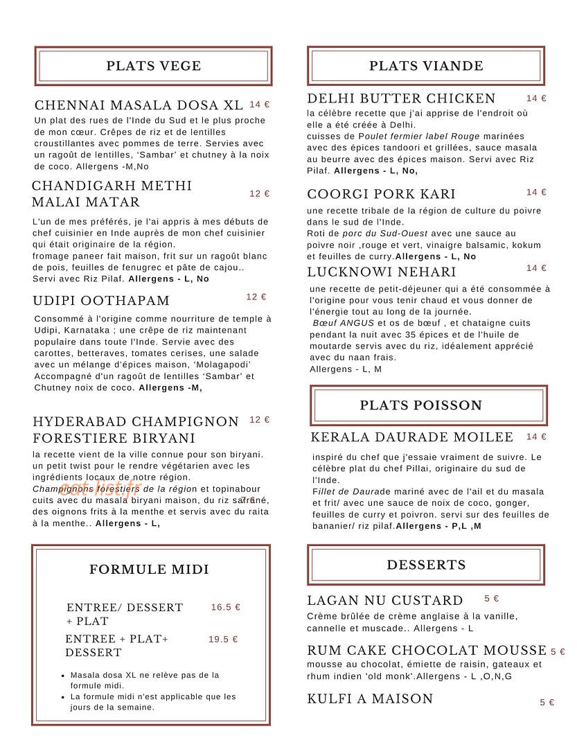 Deb's — carte page 2