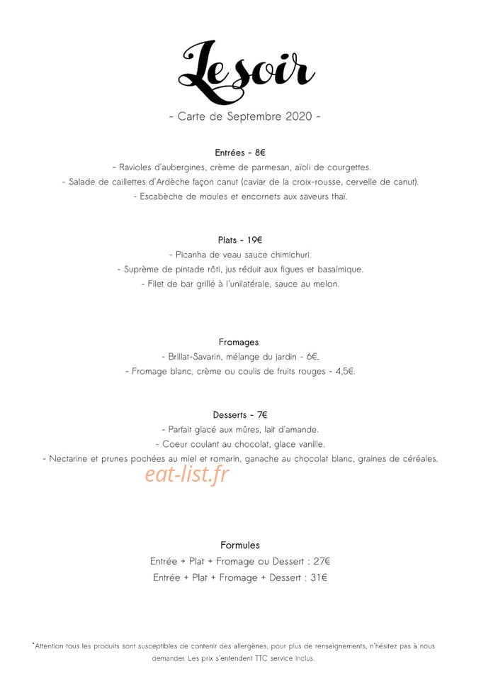 En toute simplicité — carte page 1