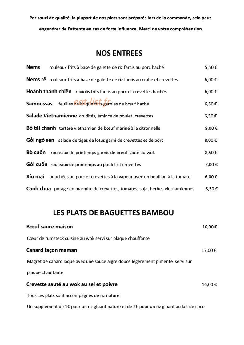 Etoile d'Asie — carte page 1