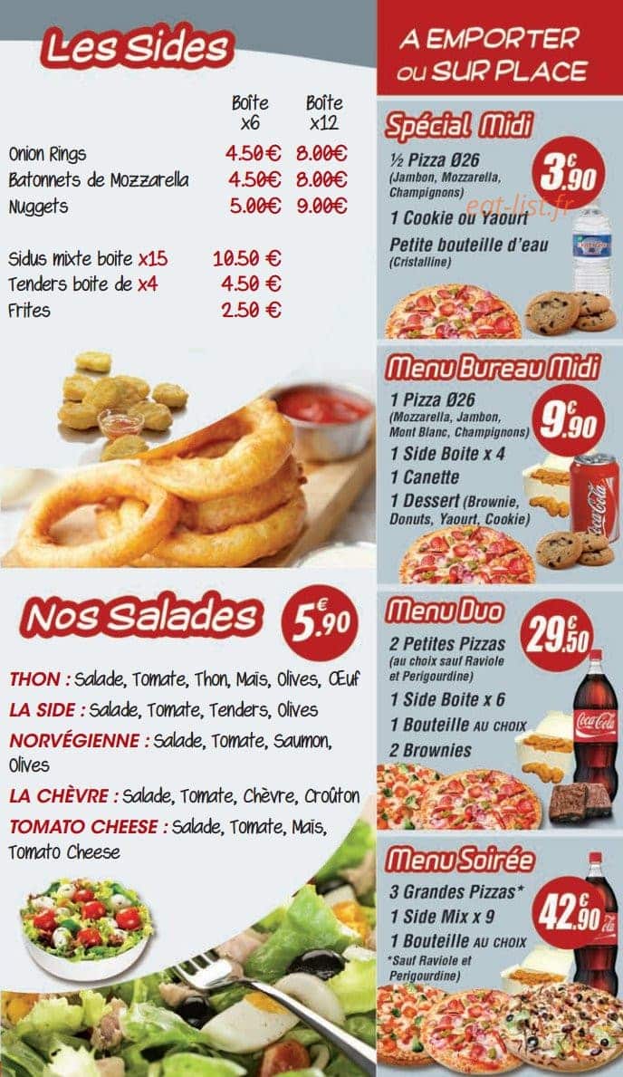 Festival Pizza à Lyon 7 - menu et photos