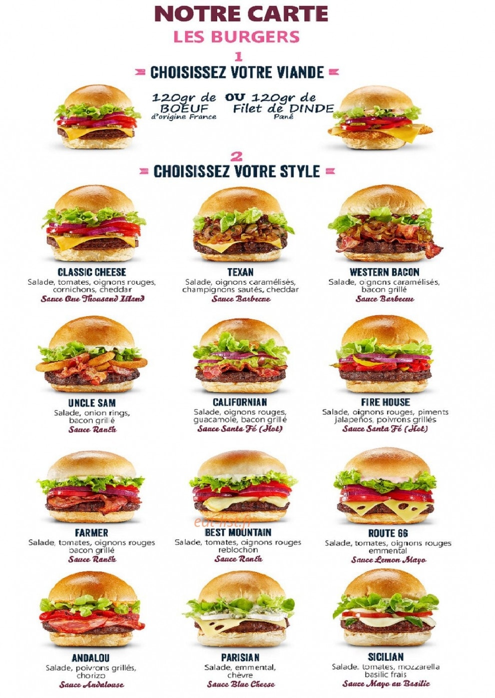 Greg and jerry's — carte page 1