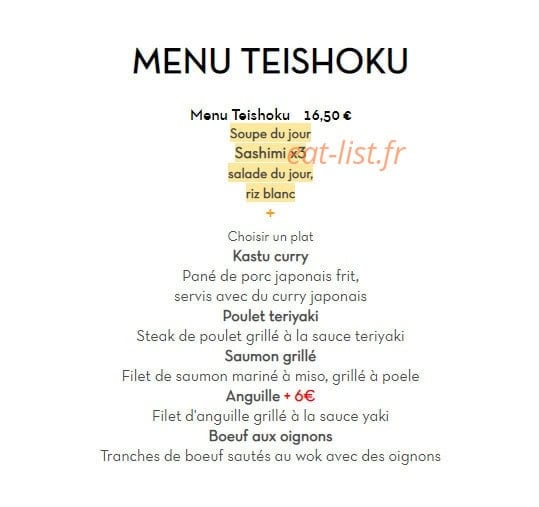 Ichiban — carte page 5