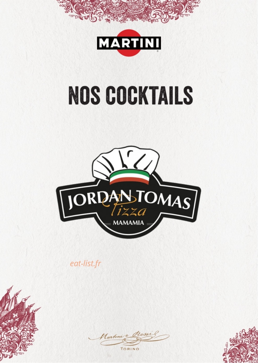 Jordan Tomas - Pizza Mamamia — carte page 11