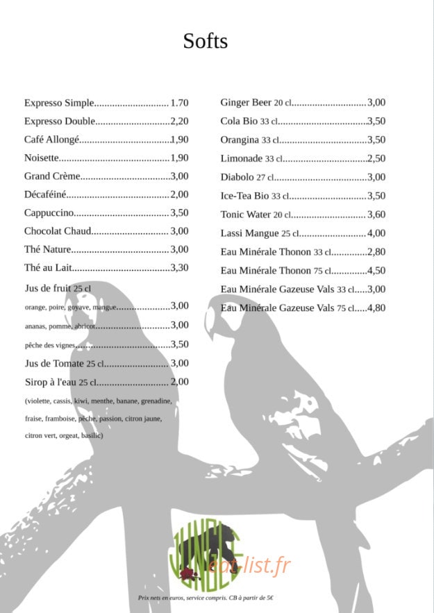 Jungle — carte page 4