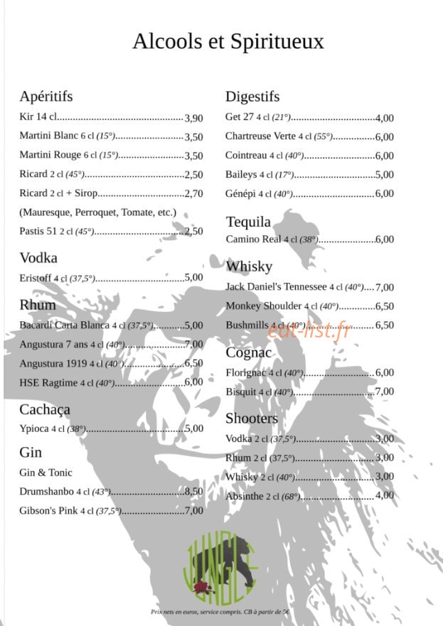 Jungle — carte page 3