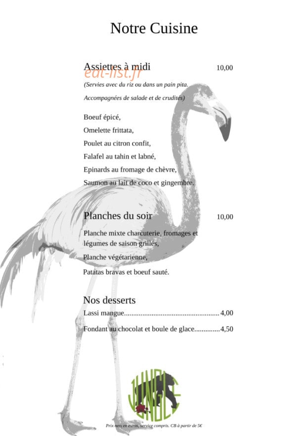 Jungle — carte page 1
