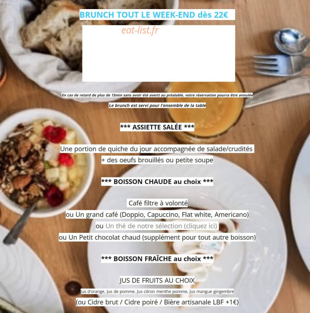 Kaova Café — carte page 7